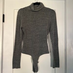 Heather grey bodysuit